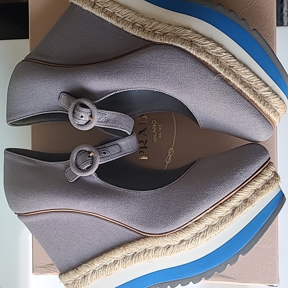 Prada Platform Mary Janes - Picture 4 of 10